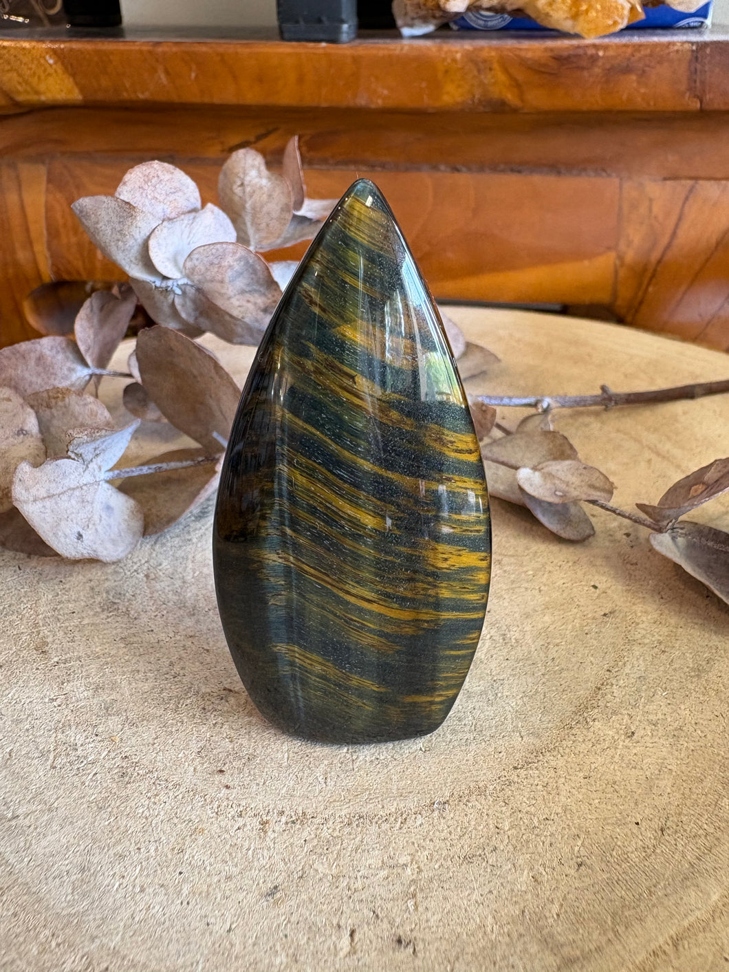 Blue Tiger Eye Freeform SKU 24504