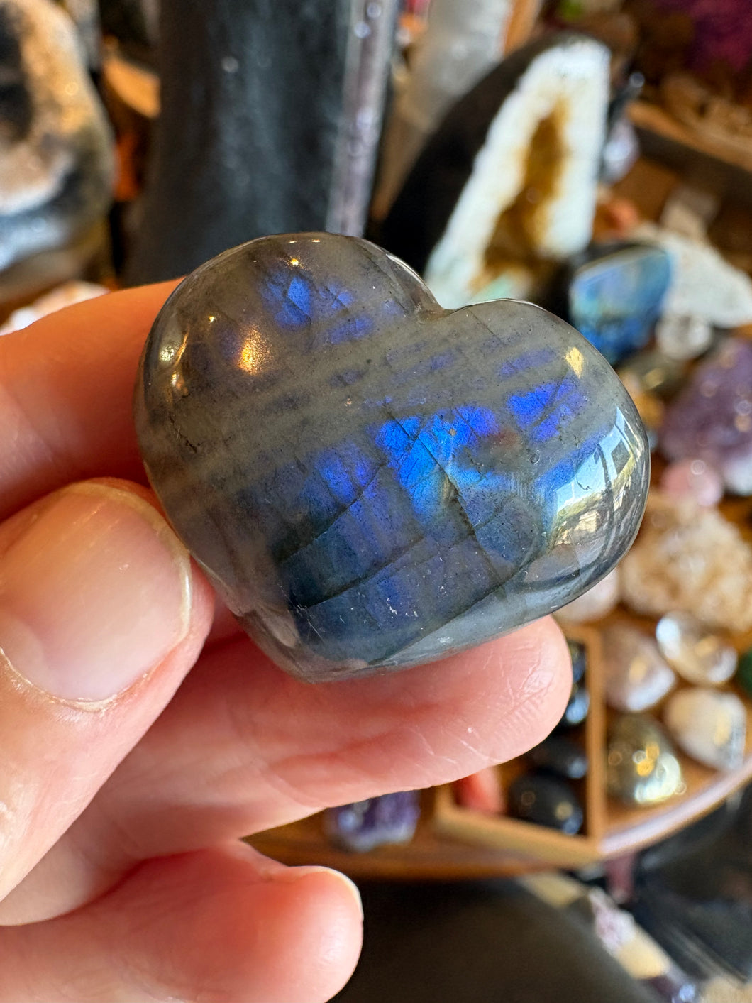Labradorite Heart SKU 25866