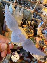 Agate Winged Heart on Stand SKU 26929