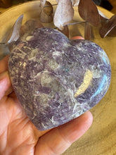 Lepidolite Heart SKU 25683