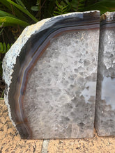 Dyed Agate & Quartz Bookends SKU 25675