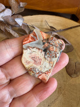 Red Silver Leaf Jasper Slab SKU 23984H