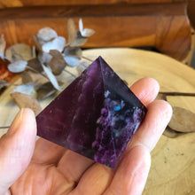 Purple Fluorite Pyramid SKU 23457D
