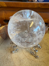 Clear Quartz Sphere SKU 25983