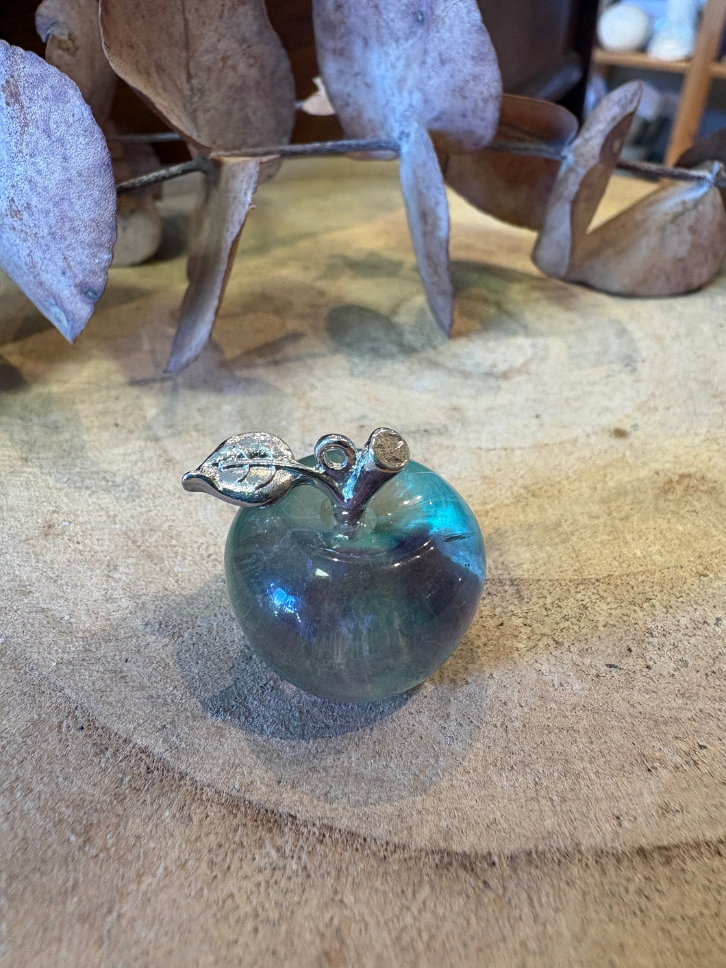 Rainbow Fluorite Mini Apple SKU 26664H