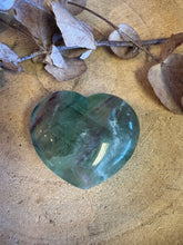 Rainbow Fluorite Heart SKU 25206