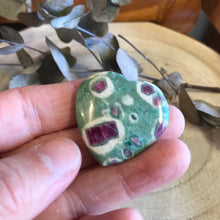 Ruby Fuchsite Heart SKU 19274