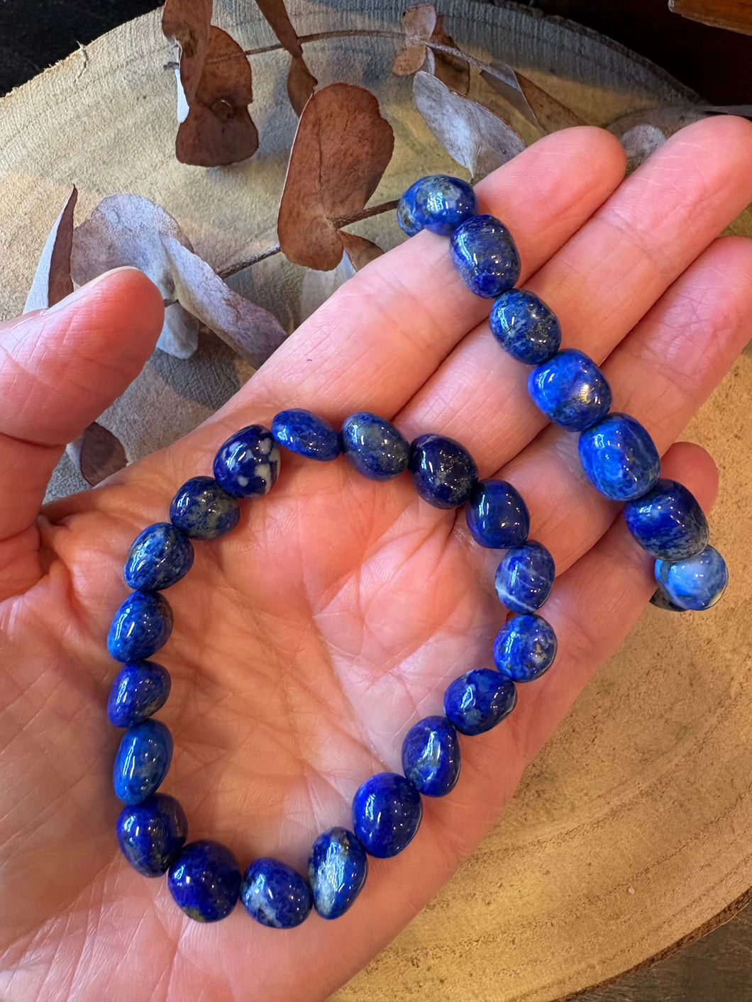 Lapis Lazuli Tumble Bracelet SKU 26814