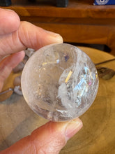 Clear Quartz Sphere SKU 24891