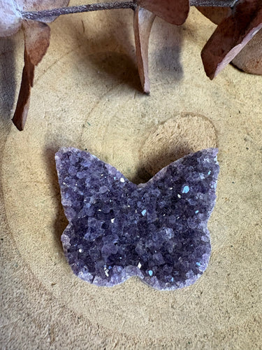 Amethyst Cluster Butterfly SKU 26290A