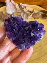 Amethyst Cluster Heart SKU 26288