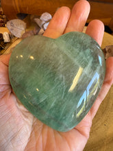 Green Fluorite Heart SKU 24544