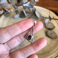 Sterling Silver Smoky Quartz Pendant SKU 23211