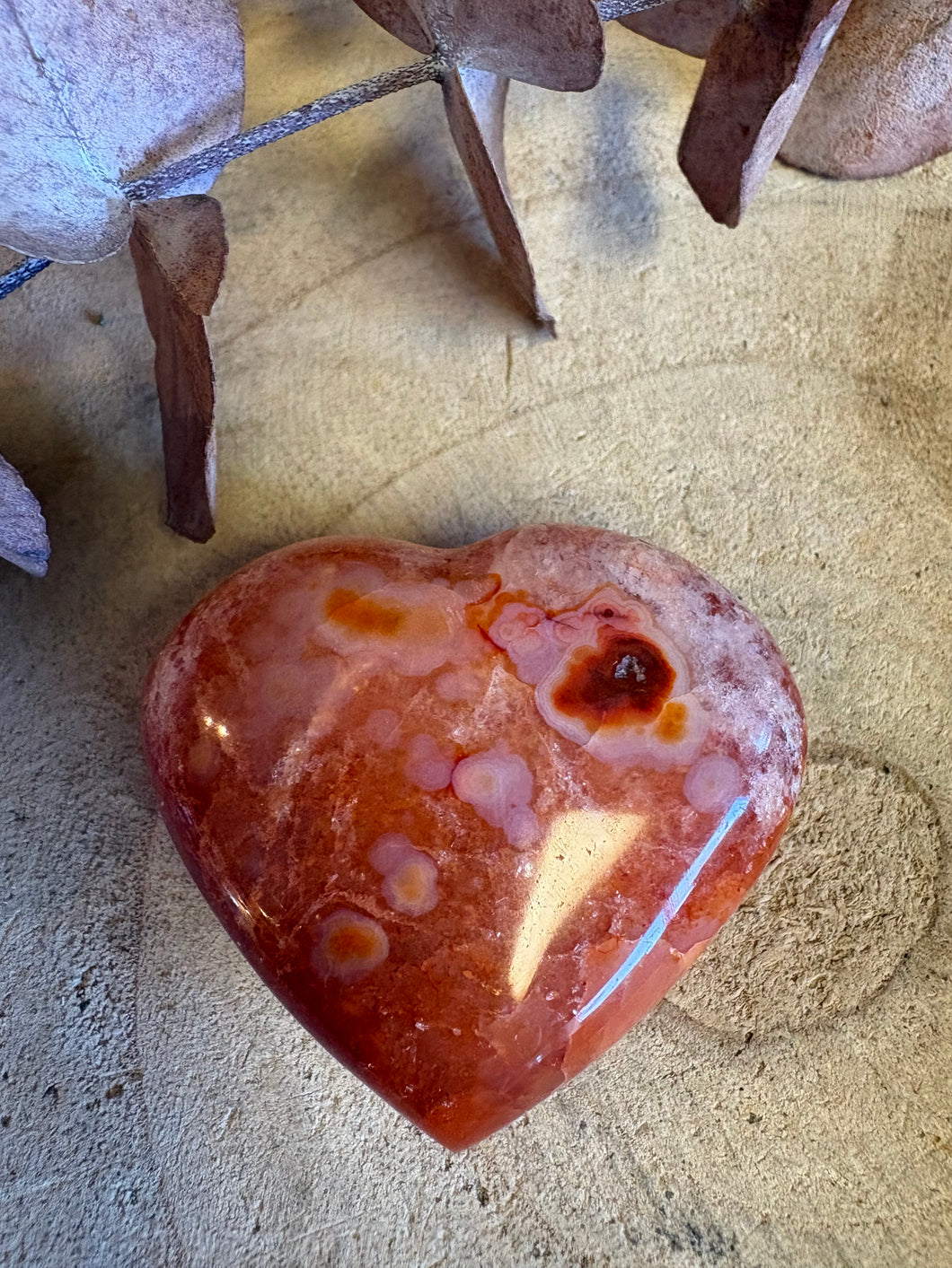 Carnelian Heart SKU 26101
