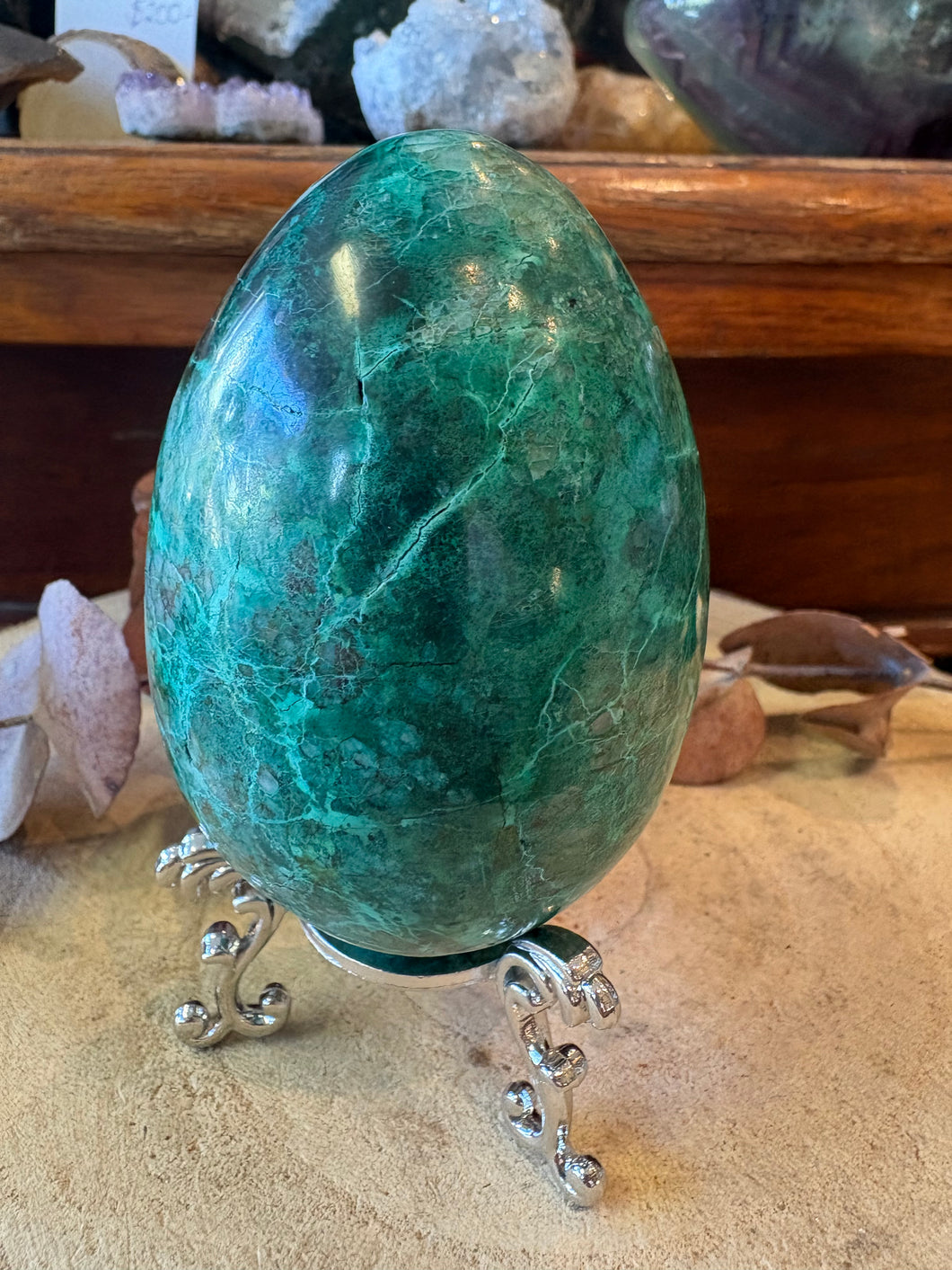 Chrysocolla Egg SKU 26888