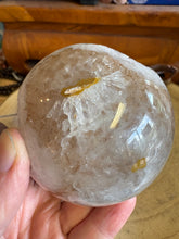 Clear Quartz Geode Sphere SKU 26166