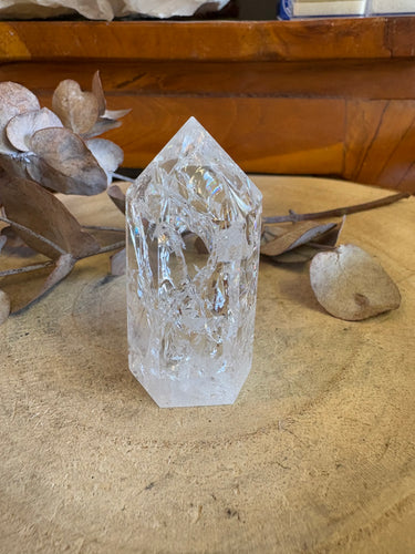 Fire & Ice Quartz Point SKU 24287