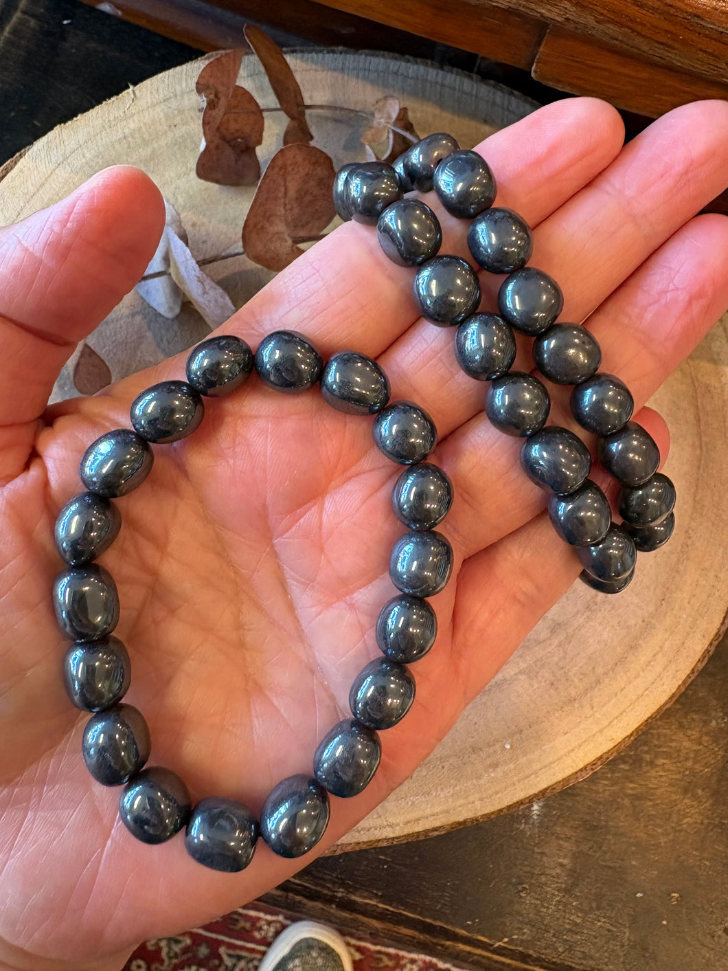 Hematite Tumble Bracelet SKU 26860