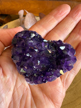 Amethyst Cluster Heart SKU 26287