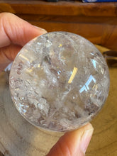 Clear Quartz Sphere SKU 25985
