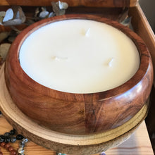 Mia Wooden Bowl Candle