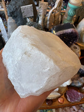 Clear Quartz Chunk Candleholder SKU 26246A