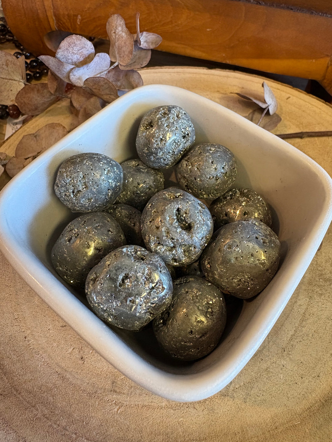 Pyrite Tumblestone SKU 25157