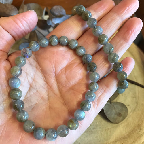 Labradorite Bead Bracelet SKU 23663