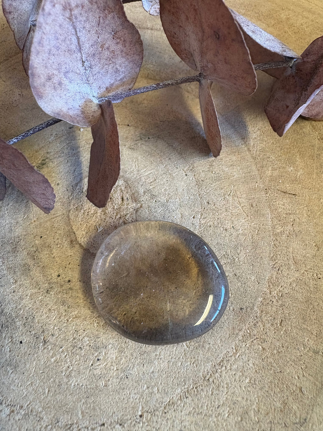 Smoky Quartz Smooth Stone SKU 25462