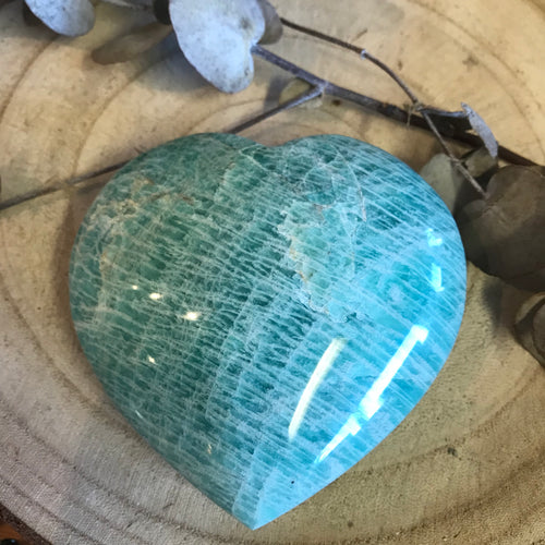 Amazonite Heart SKU 22499