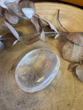 Clear Quartz Palm Stone SKU 24138
