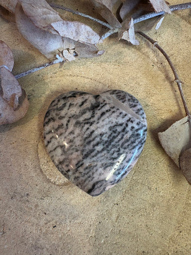 Zebradorite Heart