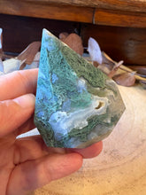 Moss Agate Diamond Freeform SKU 26601