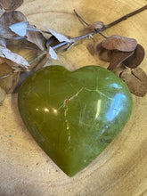 Green Opal Heart SKU 24588