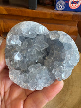 Celestite Cluster Heart SKU 24883