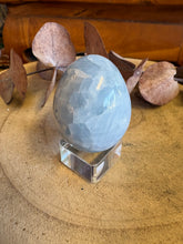 Blue Calcite Egg SKU 25829