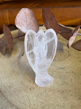 Rose Quartz Angel Carving SKU 26017B