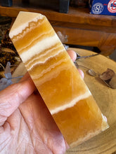 Orange Calcite Obelisk SKU 24935