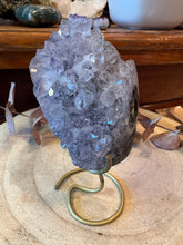 Amethyst Stalactite Cluster in Stand SKU 26635