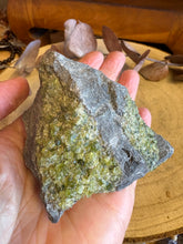 Peridot on Basalt Specimen SKU 26312