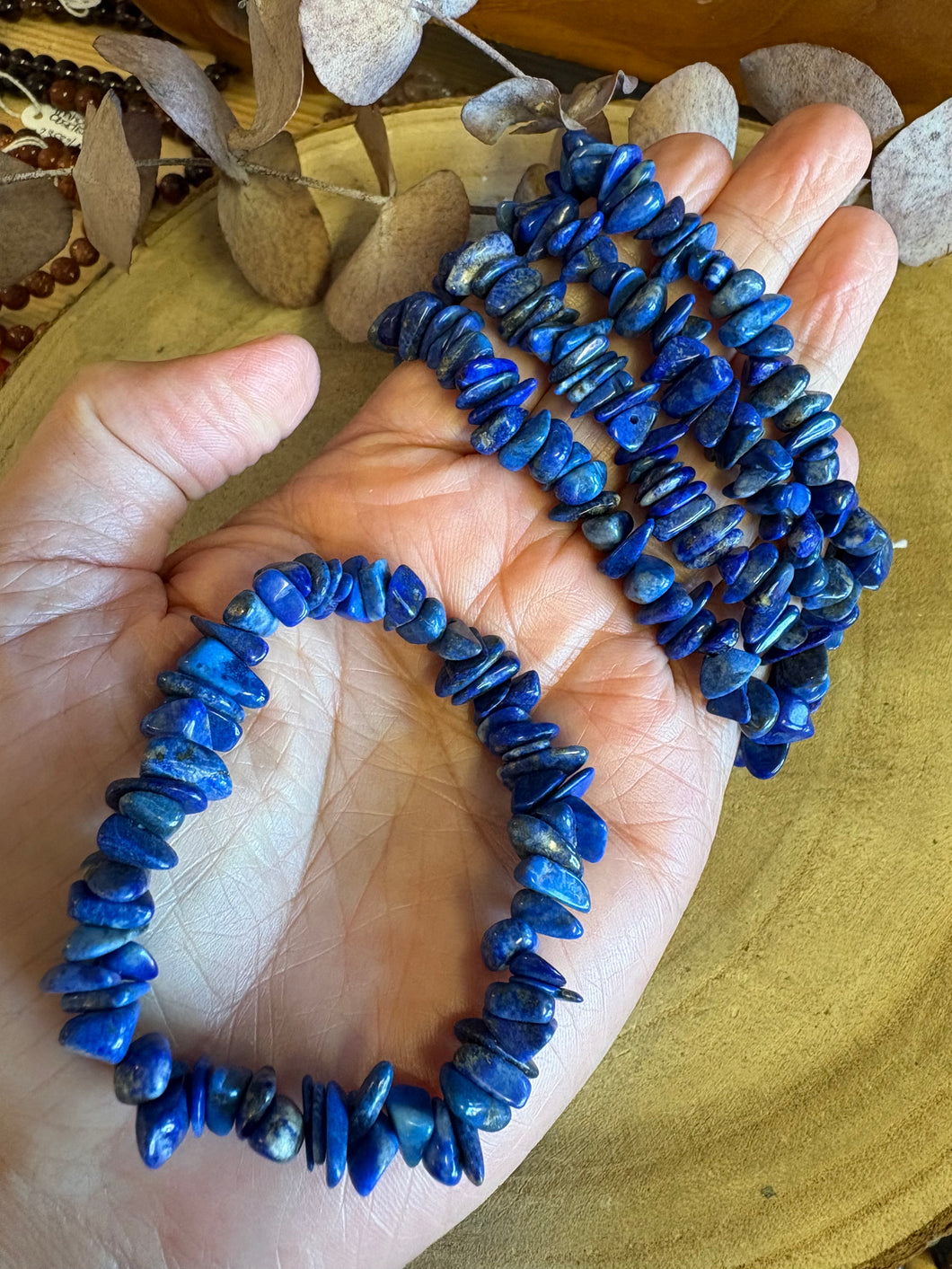 Lapis Lazuli Chip Bracelet SKU 25706