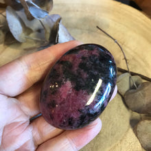 Rhodonite Palm Stone SKU 23630