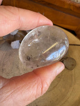 Clear Quartz Palm Stone SKU 24132