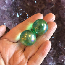 Aura Quartz Mini Spheres SKU 23620