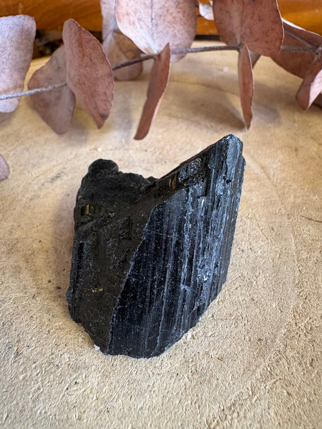 Black Tourmaline Natural Chunk SKU 25475