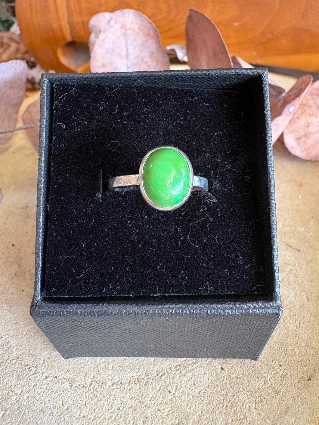 Entia Sterling Silver Mojave Turquoise Ring SKU 25820