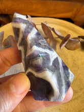 Chevron Amethyst Obelisk SKU 26084