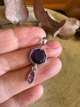 Entia Sterling Silver Amethyst Pendant SKU 25890