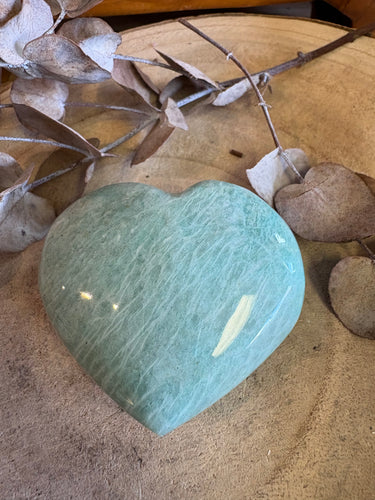 Amazonite Heart SKU 24028