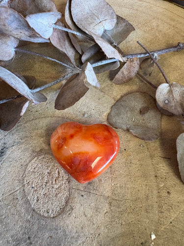 Carnelian Heart SKU 24486B